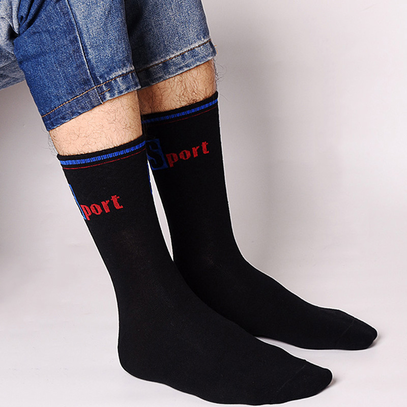 3 Pairs/Pack Big Large Socks E - Cotton Crew Sock Pack recension och pris