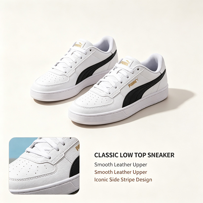 PUMA Men White Black Low Top S - Puma Shoes Suede Classic recension och pris