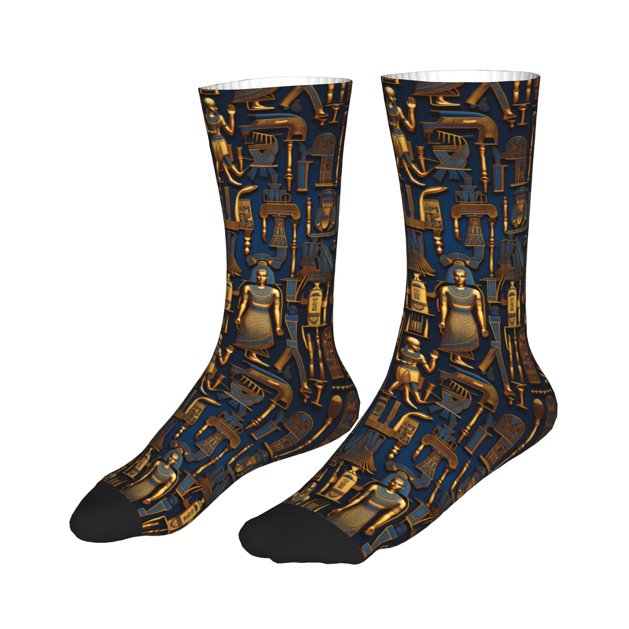 Egyptian Gods And Symbols Patt - Dress Sock Men recension och pris