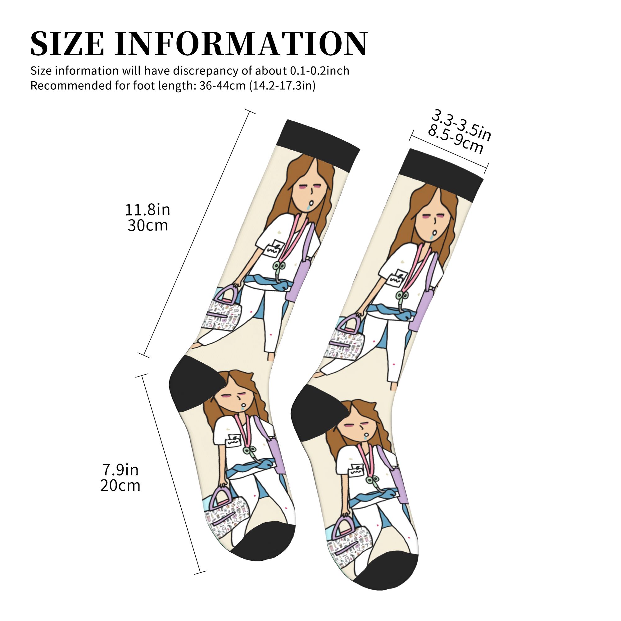 Enfermera En Apuros Doctor Nur - Compression Sock Medical recension och pris