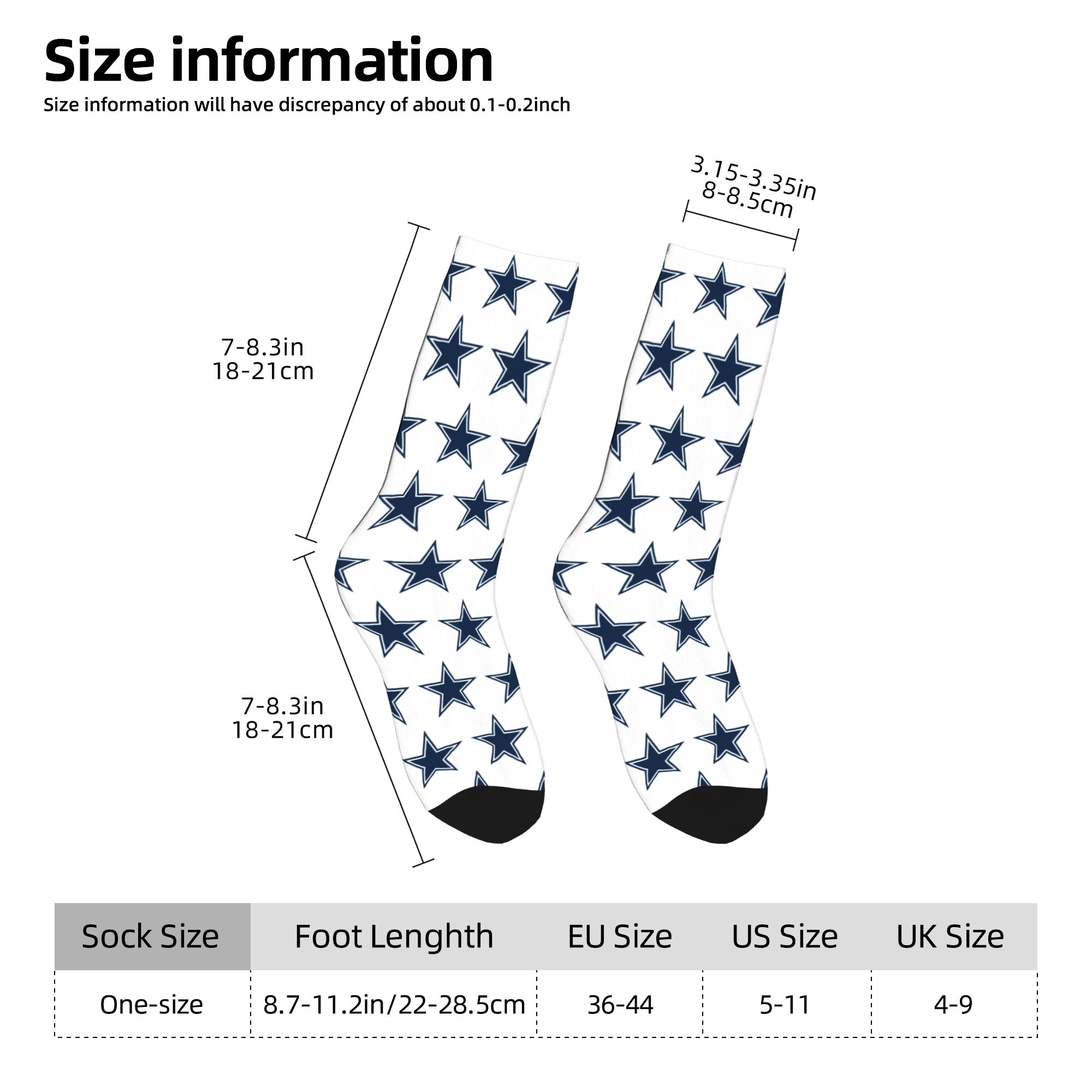 Custom Cowboy Star Mens Crew S - Dress Sock Men recension och pris