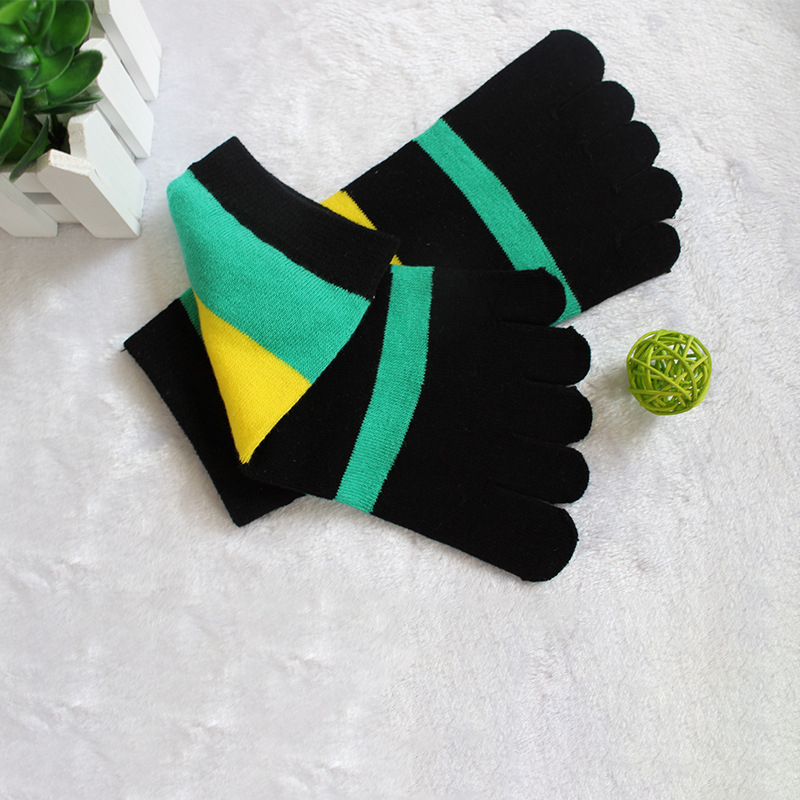 1/5 Pairs Men Five Toe Socks C - Ankle Sock Low Cut recension och pris