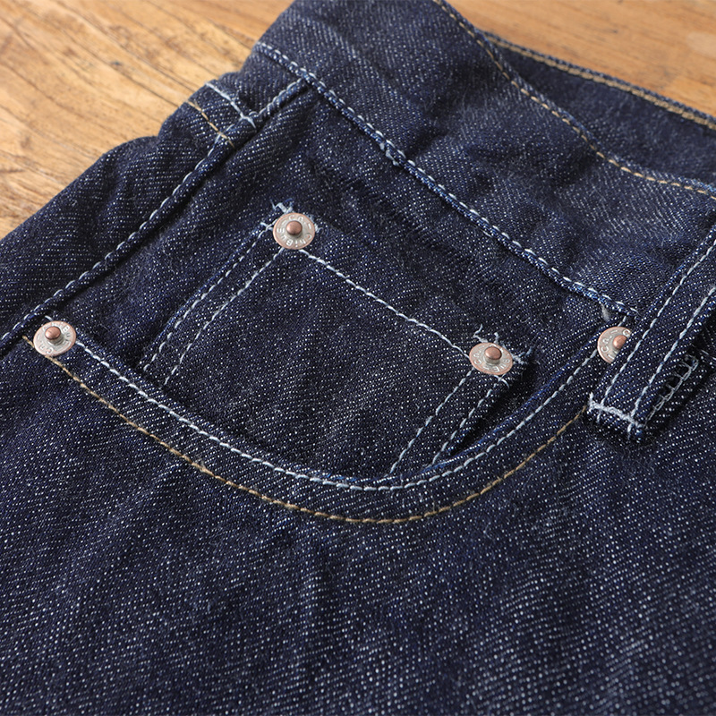 Amekaji 100% Cotton Men's Red  - Levis Jeans 501 recension och pris