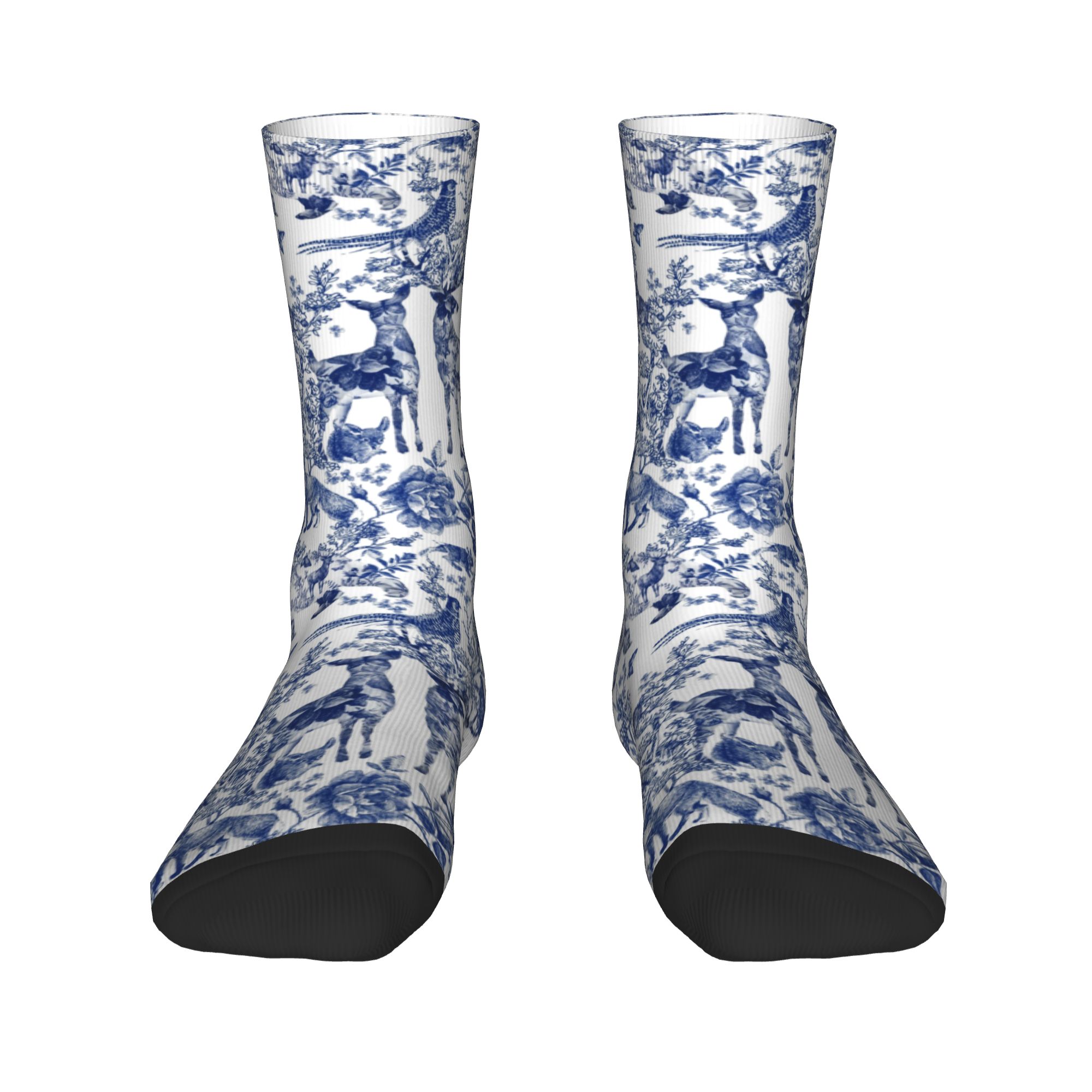 Custom Vintage French Toile De - Dress Sock Men recension och pris