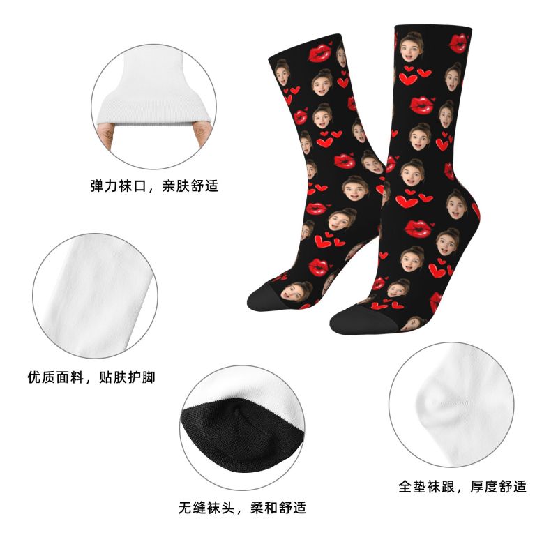 Custom Novelty Mens Personaliz - Dress Sock Men recension och pris