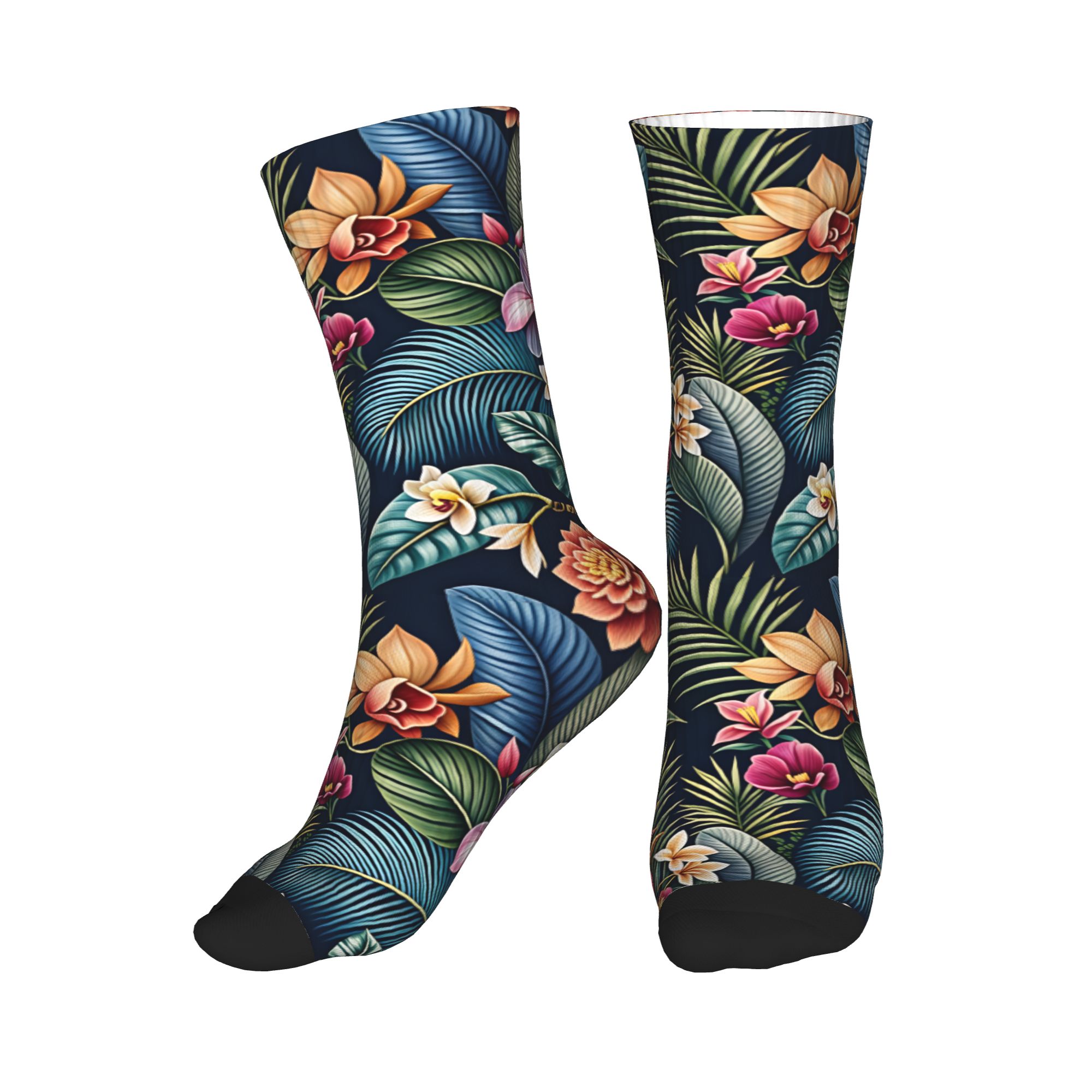 Cute Men's Vintage Dark Tropic - Dress Sock Men recension och pris