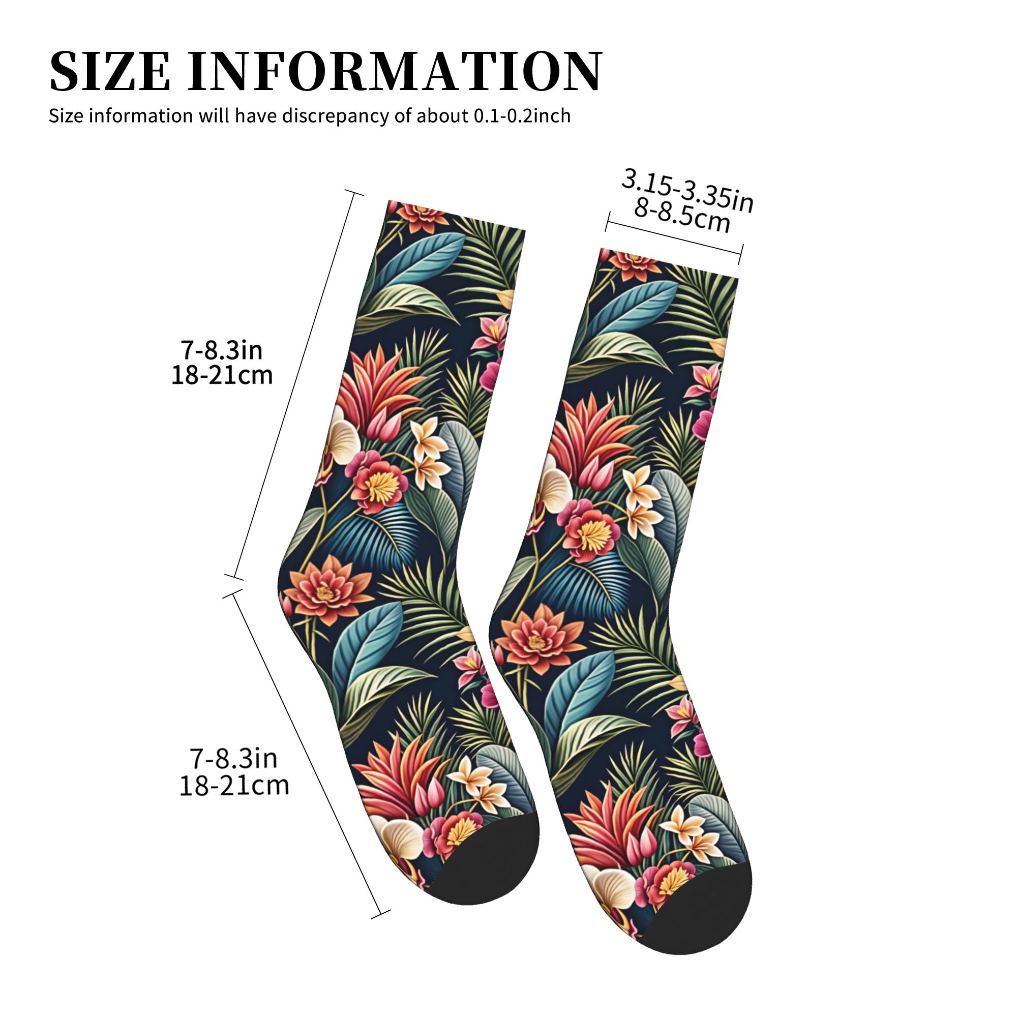 Cute Men's Vintage Dark Tropic - Dress Sock Men recension och pris