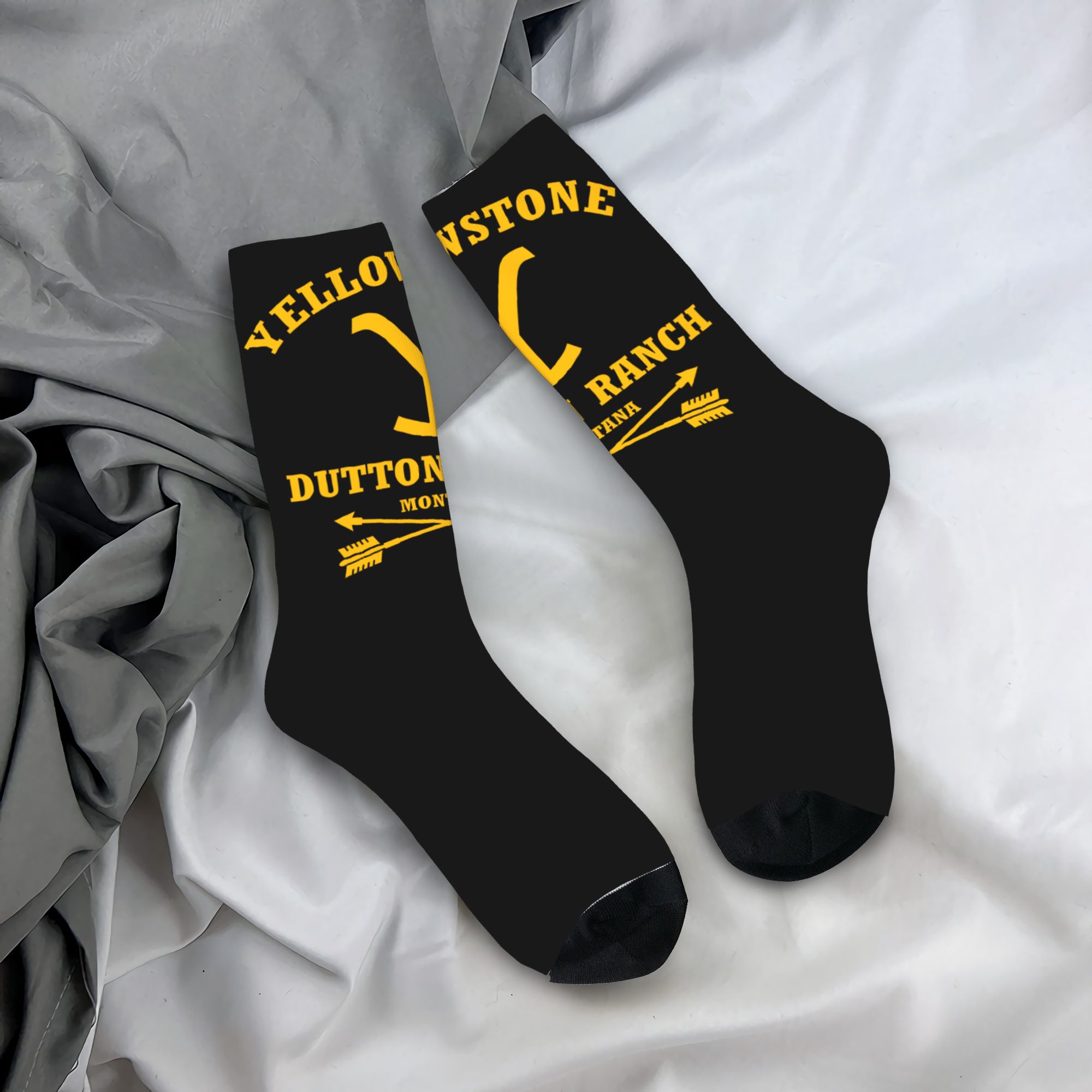 Custom Yellowstone Dutton Ranc - Dress Sock Men recension och pris