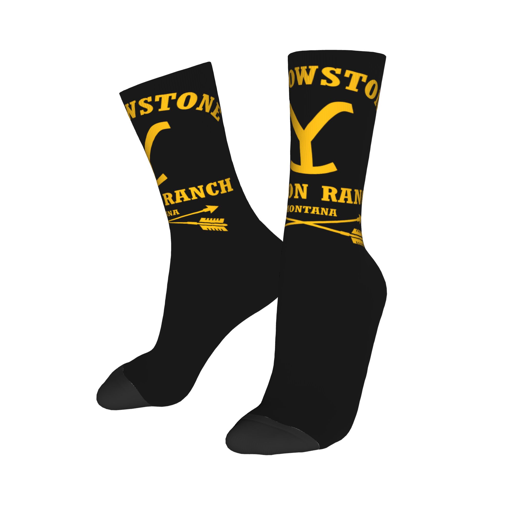 Custom Yellowstone Dutton Ranc - Dress Sock Men recension och pris